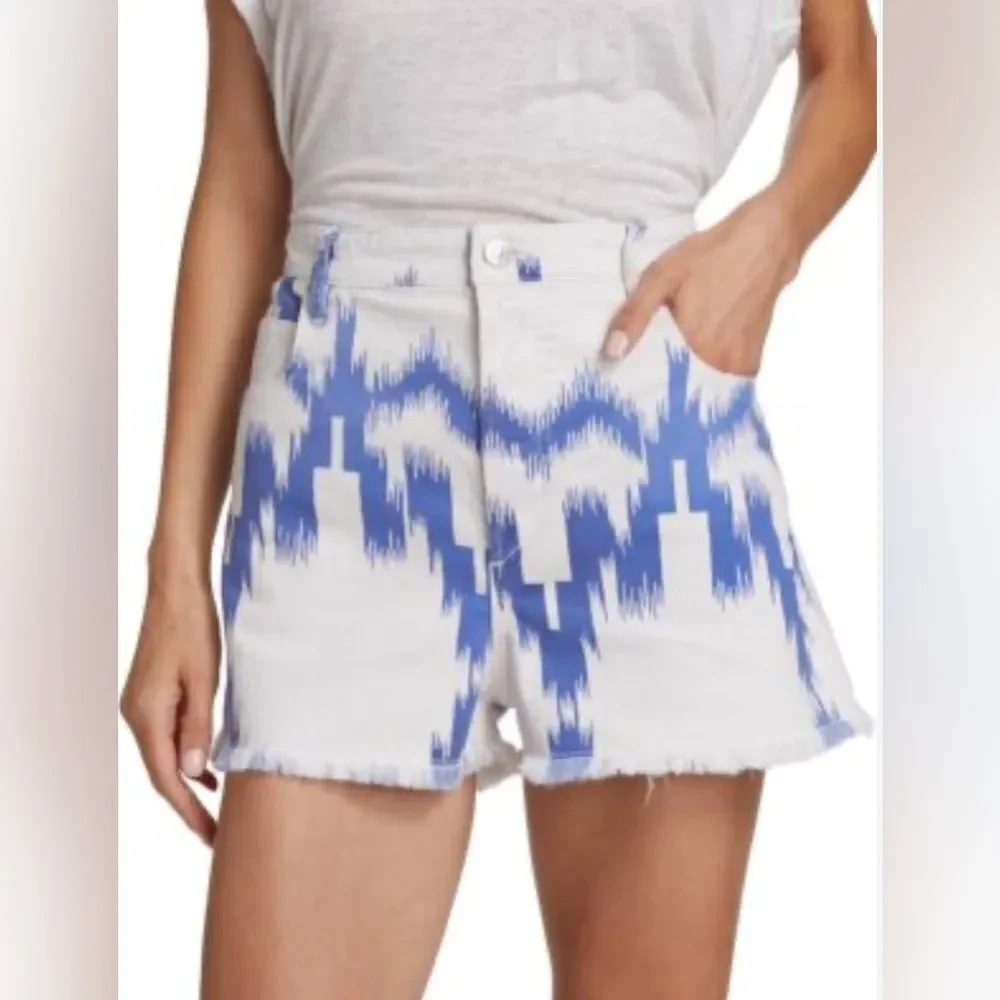 ISABEL MARANT ETOILE LESIAO SHORTS, BLUE size 38